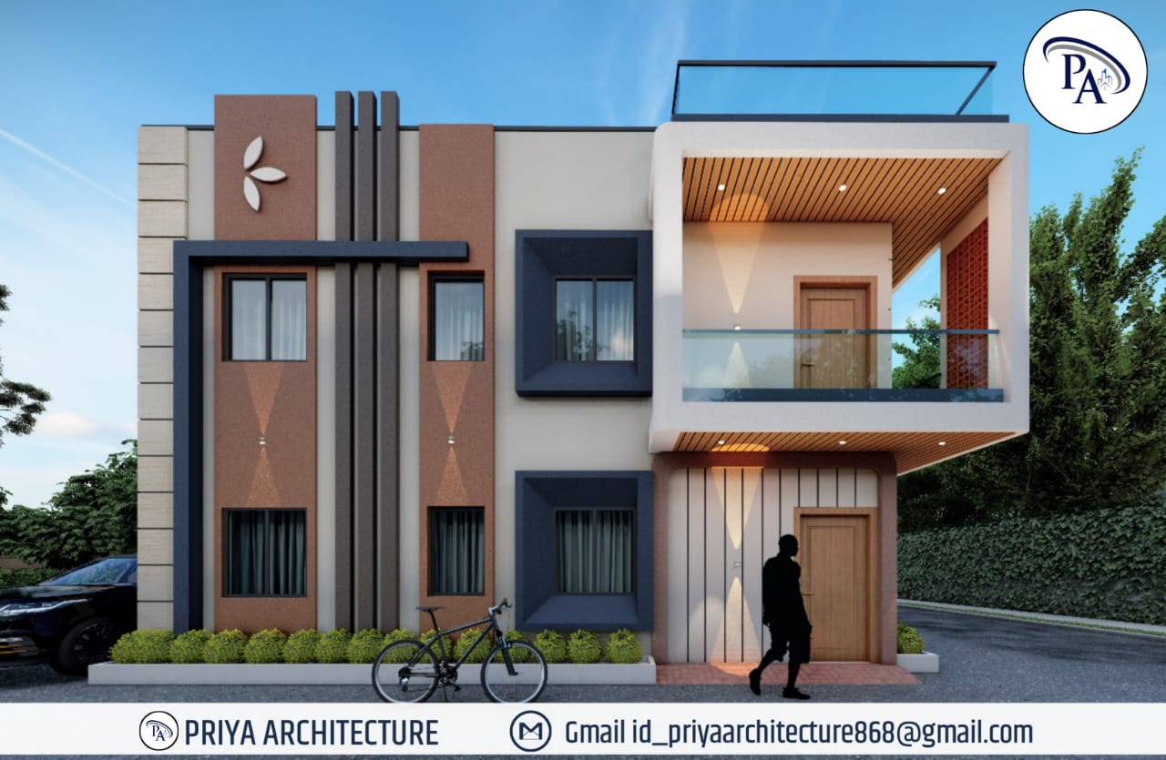 Modern Home Elevation Design Plans